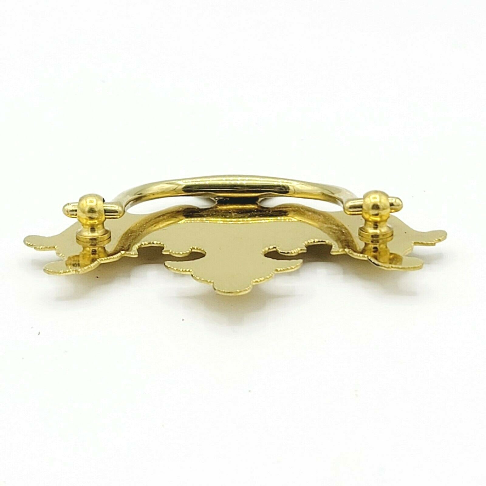 Vintage Brass Drawer Pull Chippendale Style Salvage Hardware SINGLE ONLY