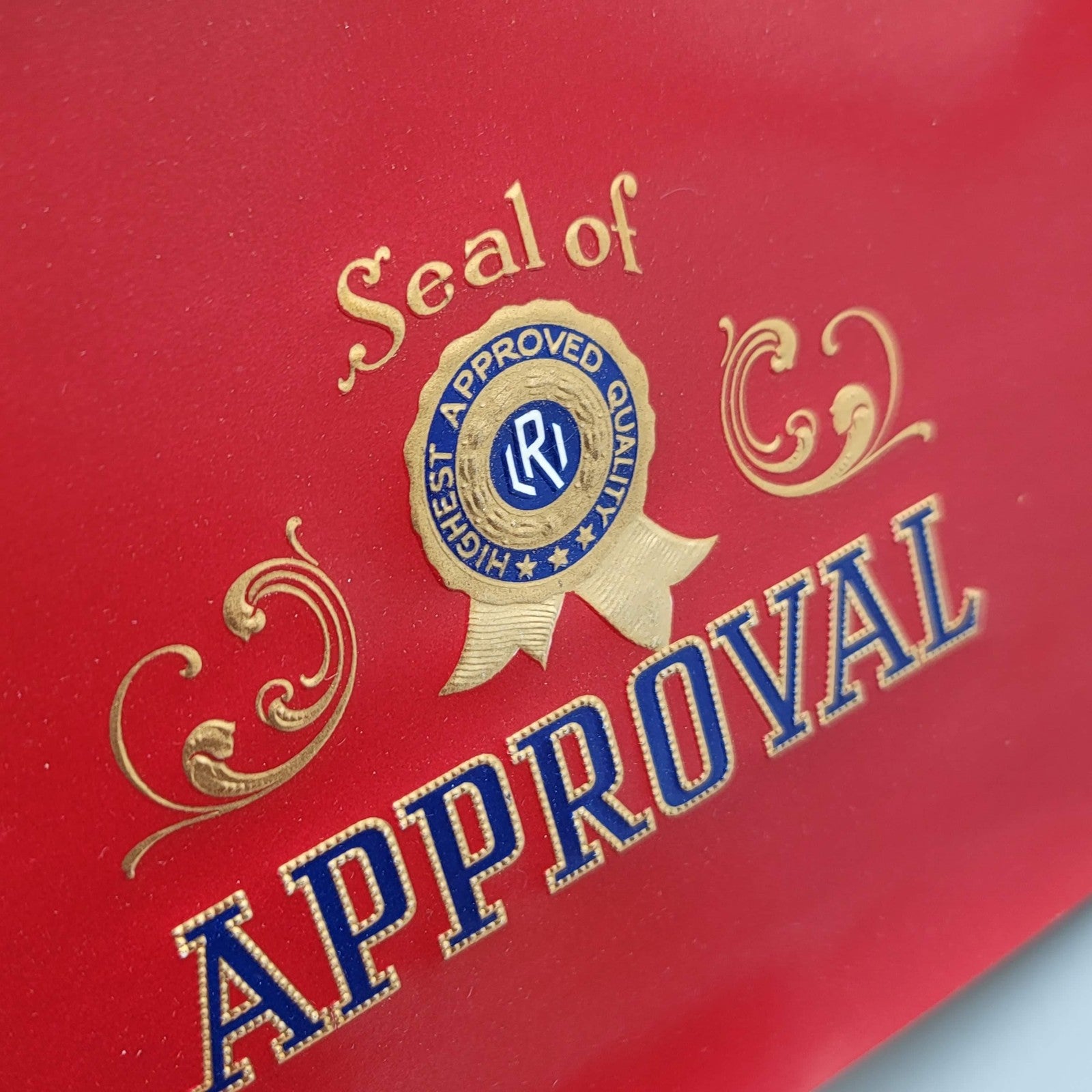 Vintage American Citizen Seal Of Approval Cigar Box Paper Labels HUGE LOT
