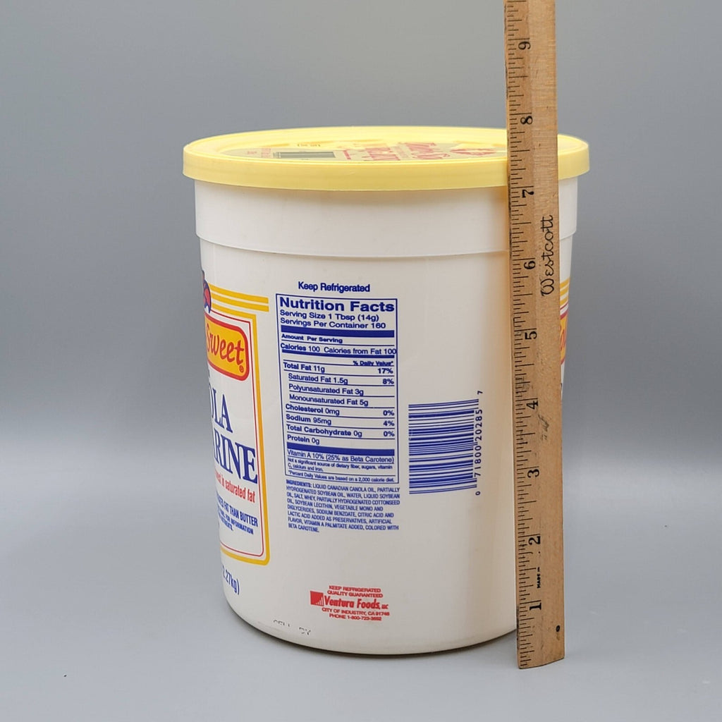 Vtg Plastic MARGARINE Oleo Tub Bowl Container Lid Gregg's Gold n Soft Movie Prop