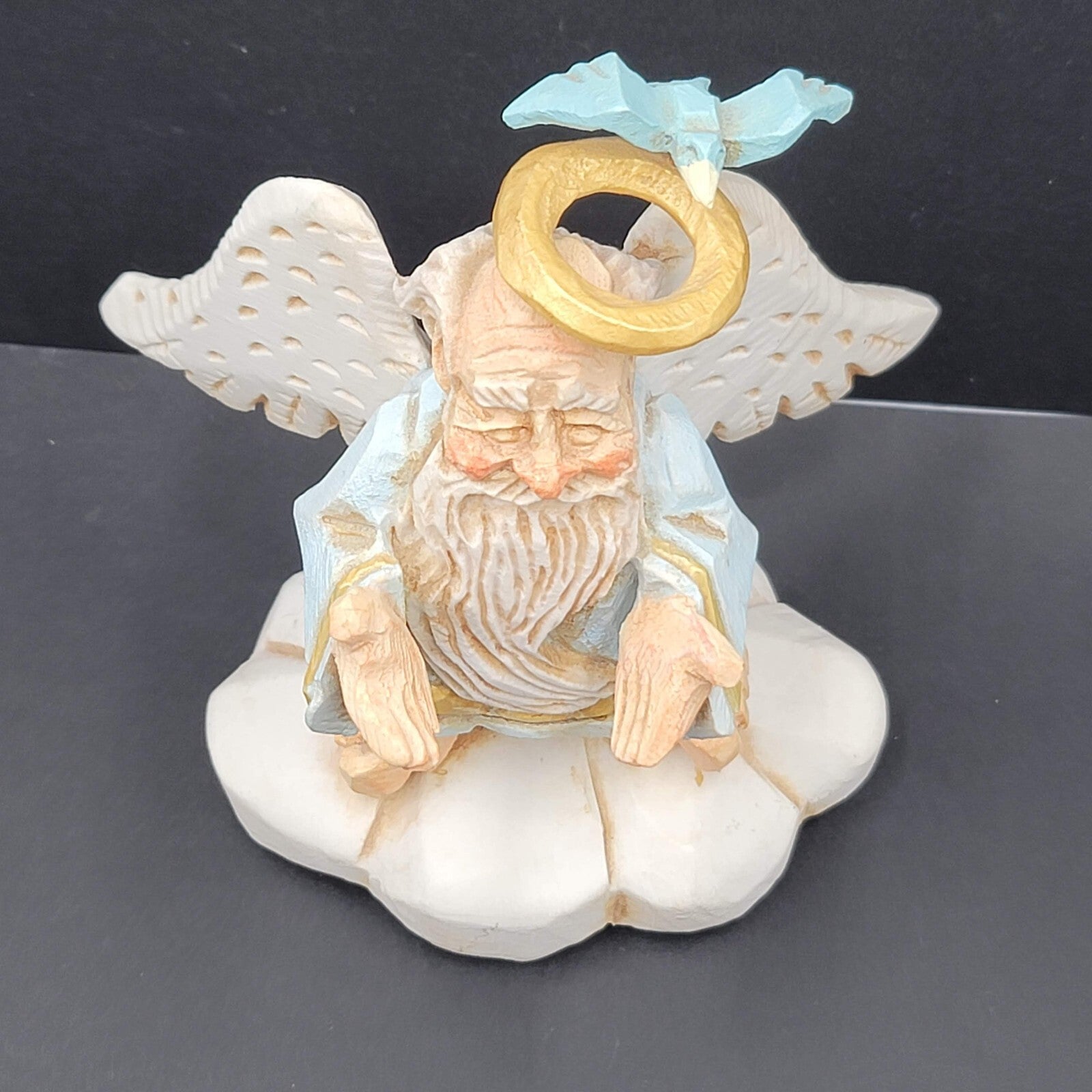 1994 David Frykman The Oldest Angel Bird on Halo Collector Figurine