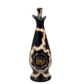 Jim Beam Paperweight Di Monte Royal 1980 C Miller Black Gold White 8 in tall