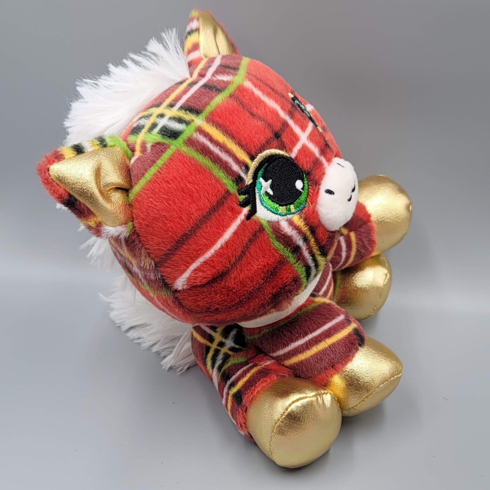 Gund TARA McNEIGH Plaid Horse P.Lushes Pets Special Edition  7" Plush Providence