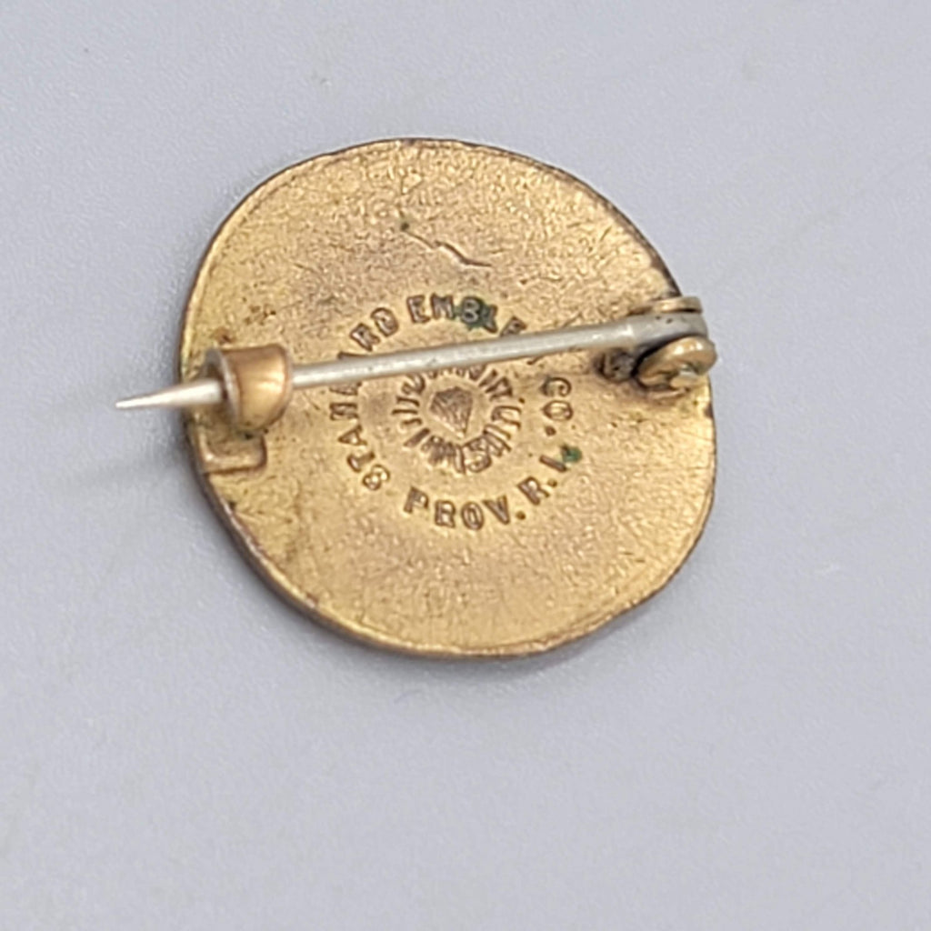 Vintage Theodore Roosevelt Memorial Association Womens Service Pin 1920s WRMA