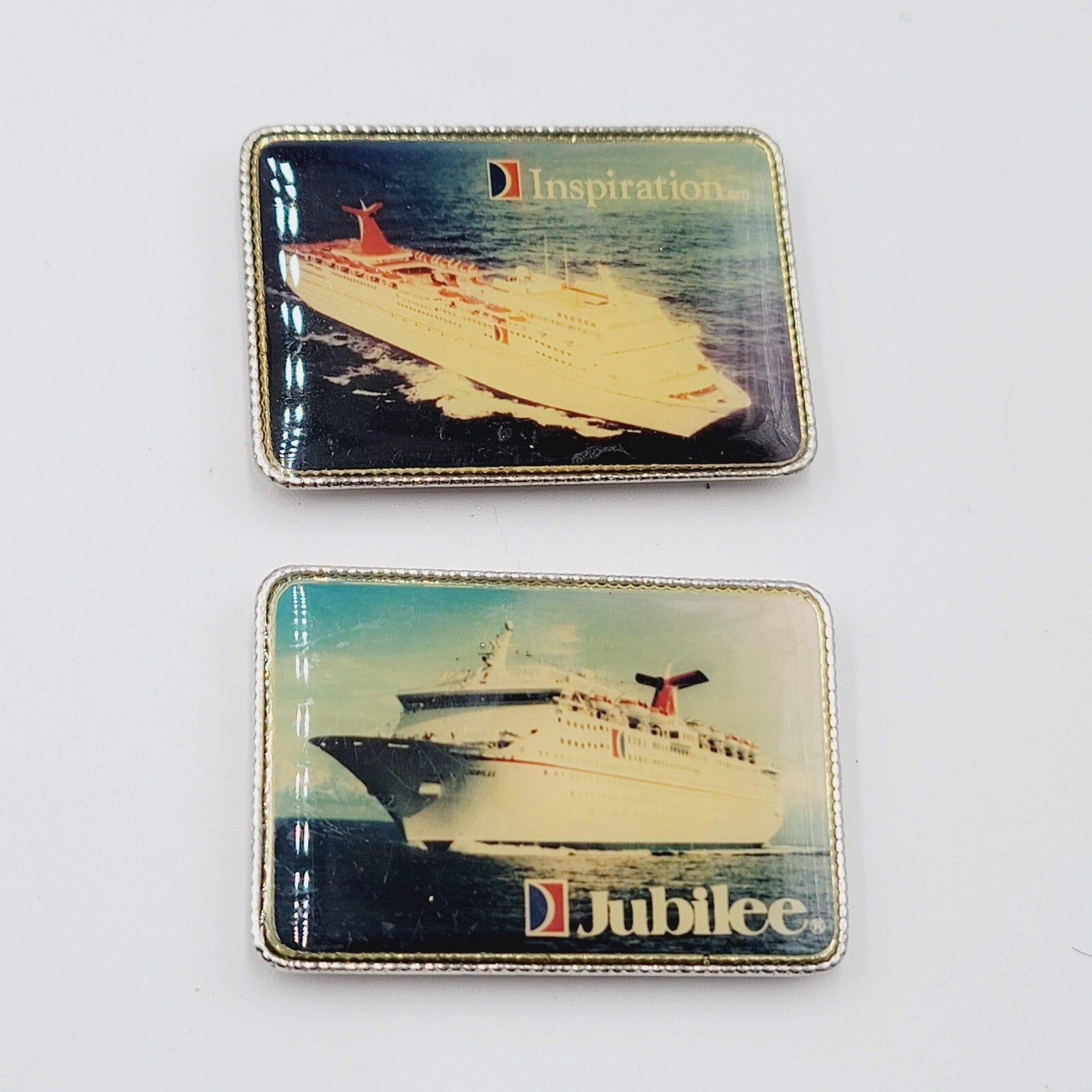 INSPIRATION JUBILEE CRUISE SHIP VINTAGE SOUVENIR REFRIGERATOR MAGNET 2