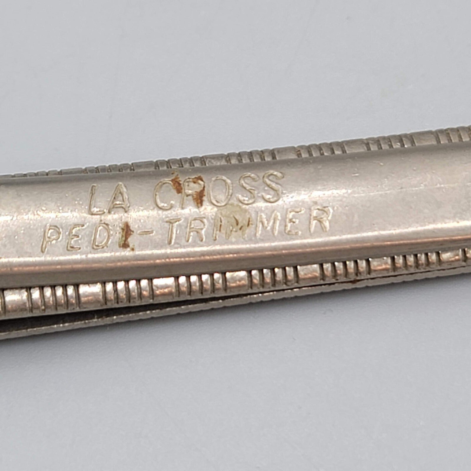 Vintage La Cross Pedi-Trimmer Toe Nail Clipper #15-100
