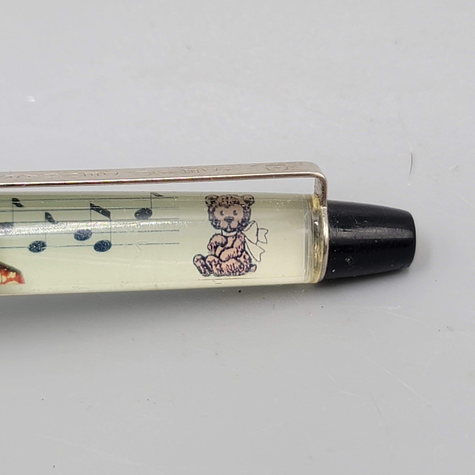 Vintage Floater Pen Elvis Presley Teddy Bear Floating Bear Floaty Pen