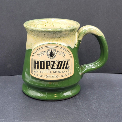 Deenen Green Drip Glaze Coffee Mug HOPZOIL Whitefish, Montana