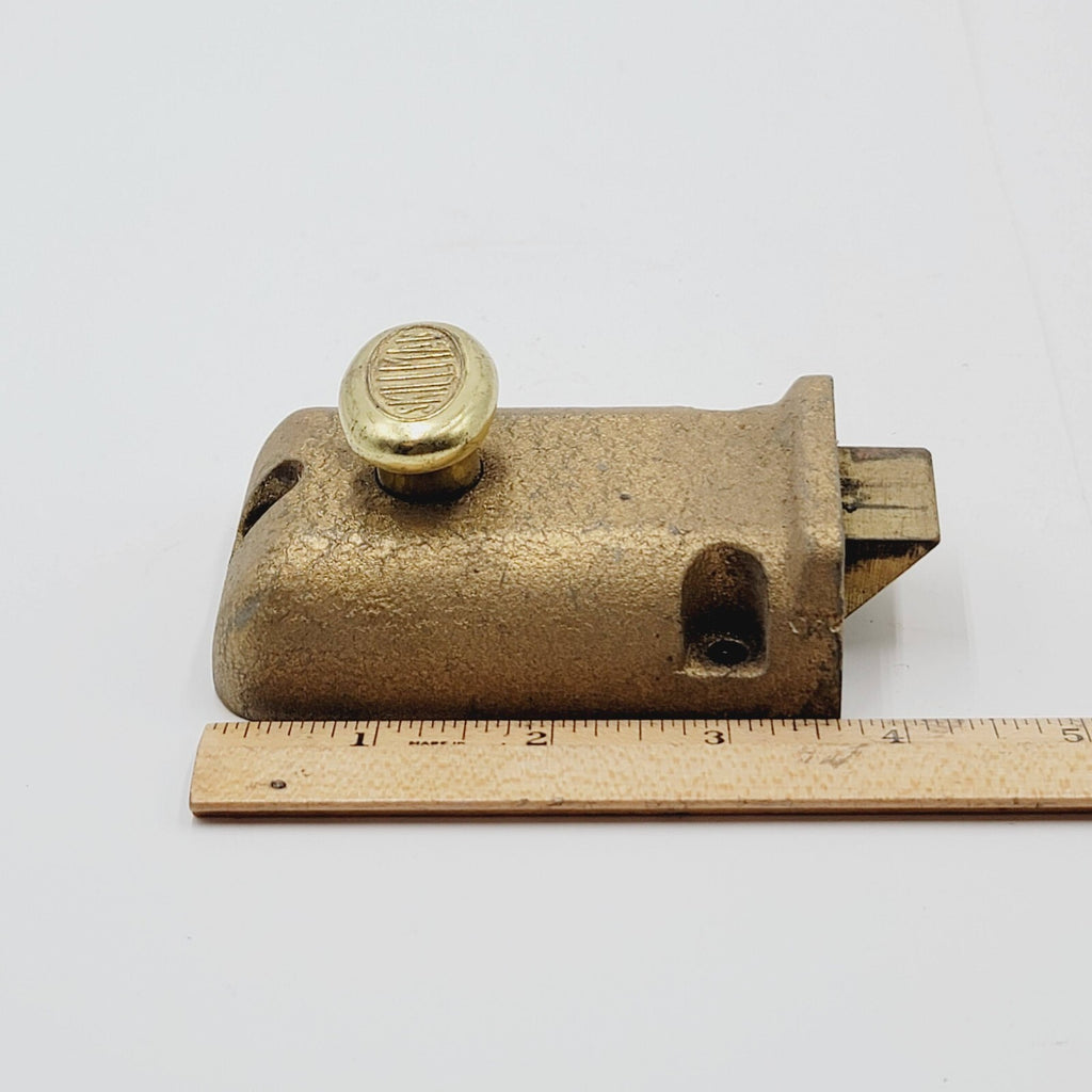 Vintage SKILLMAN Surface Rim Night Latch No Keeper Reclaimed Salvage