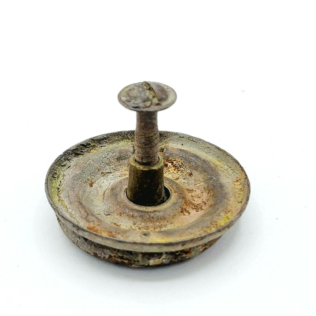 Vintage Steel Drawer Pull Handle Salvage Hardware SINGLE ONLY 1 1/2"
