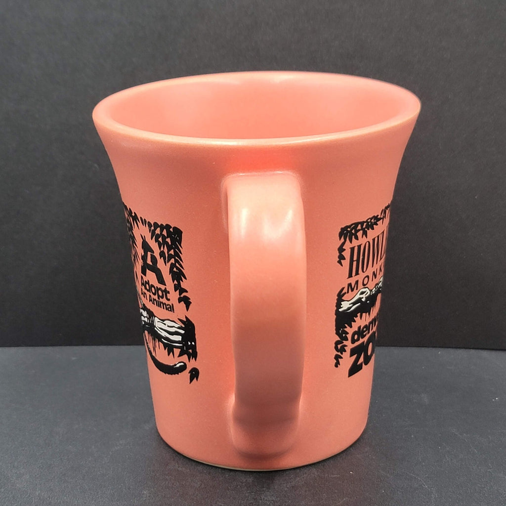 Denver Zoo Coffee Mug Pink Howler Monkey Adopt an Animal Colorado