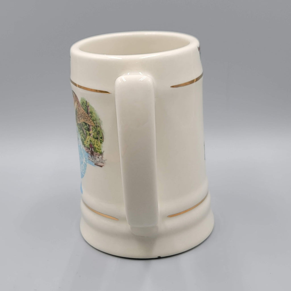 Fish Coffee Mug Rappahannock Mud Works Warrenton Fishing Beer Mug