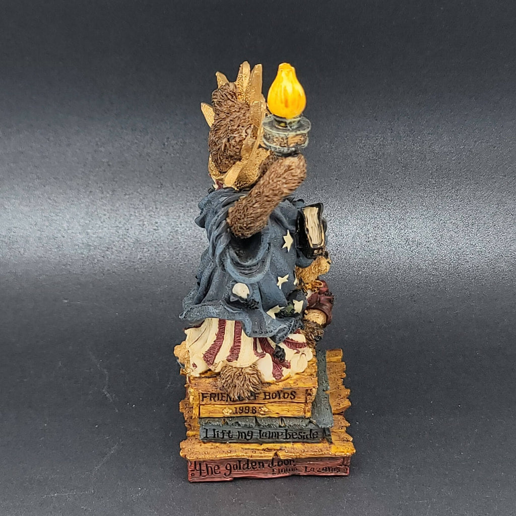 Boyds Bearstone Figurine Ms Libearty Wants You Too Statue of Liberty 0199821