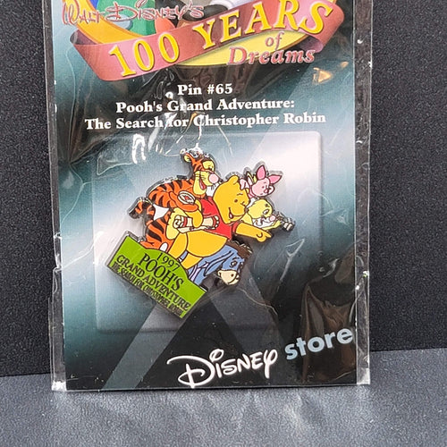 DISNEY TRADING PIN 100 Years of Dreams POOHS GRAND ADVENTURE Pin #65 New