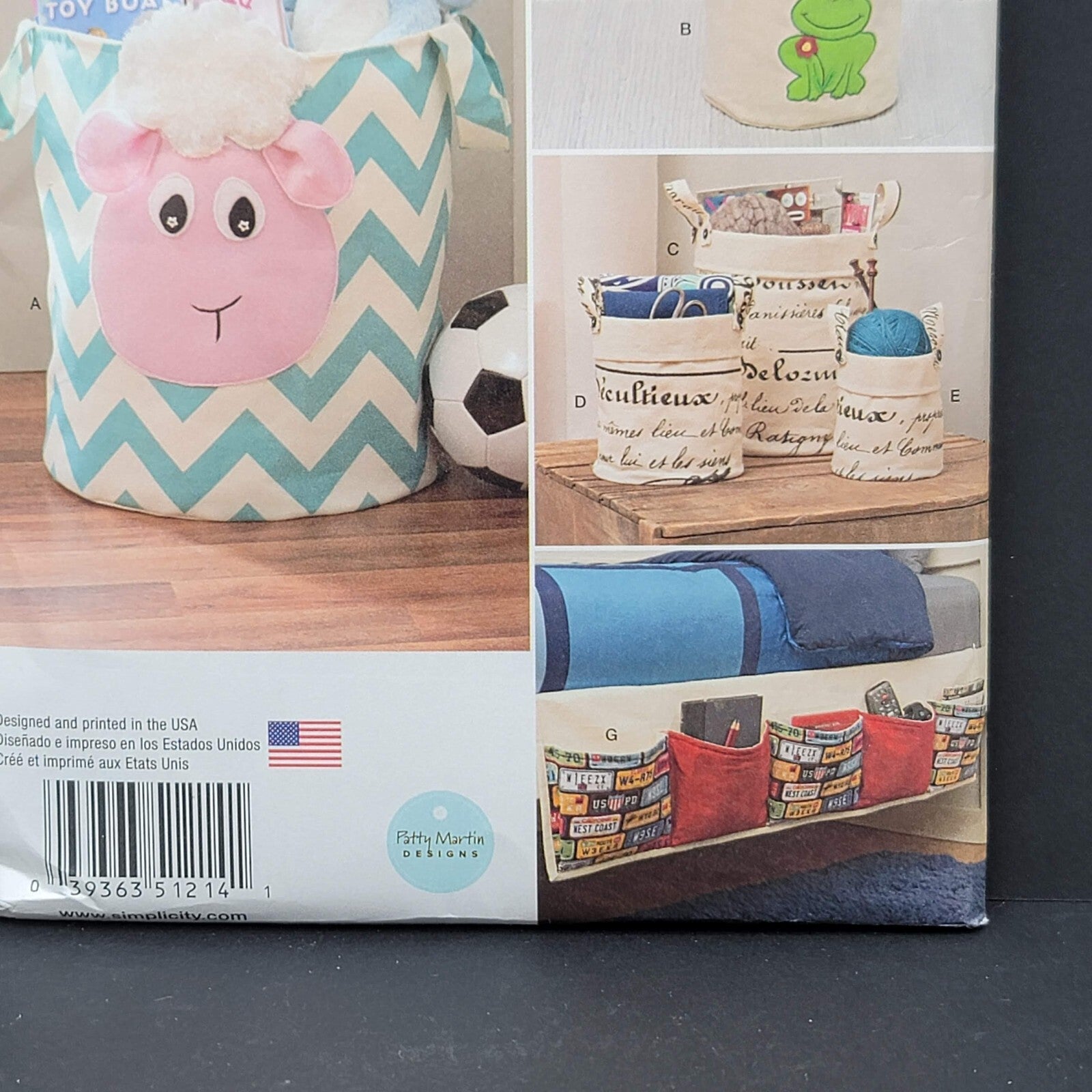 Simplicity 1214 Organizers Sewing Pattern Uncut