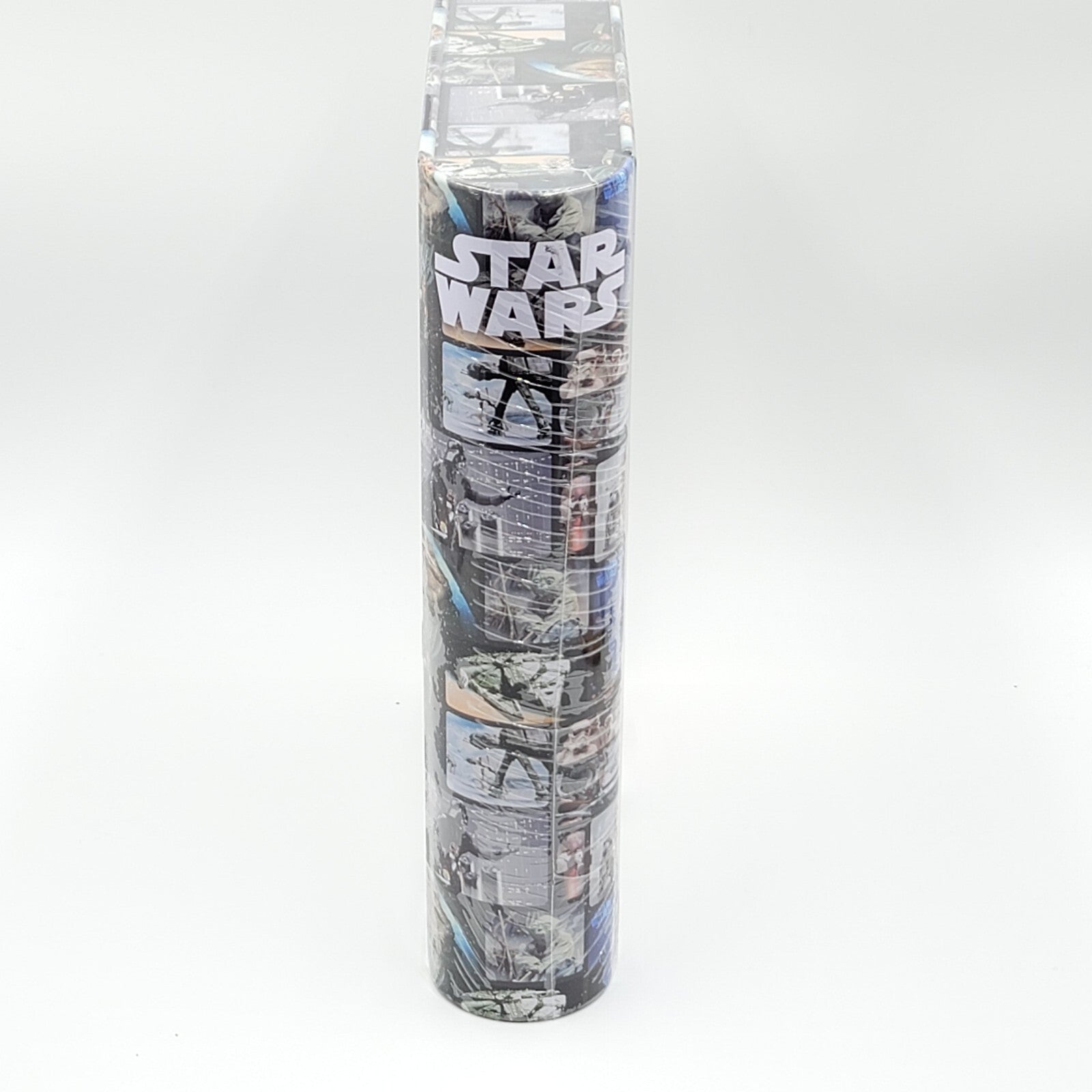 Disney STAR WARS 3D PUZZLE 300 pcs 12” x 18” Puzzle Book Shaped Puzzle Tin NIB