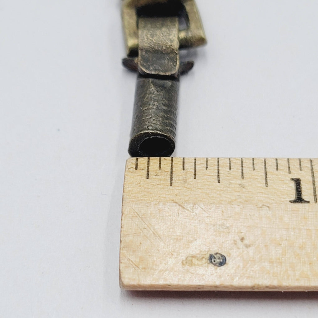 Vintage Brass Drawer Pull Salvage Hardware Reclaimed Part SINGLE ONLY 1 7/8"
