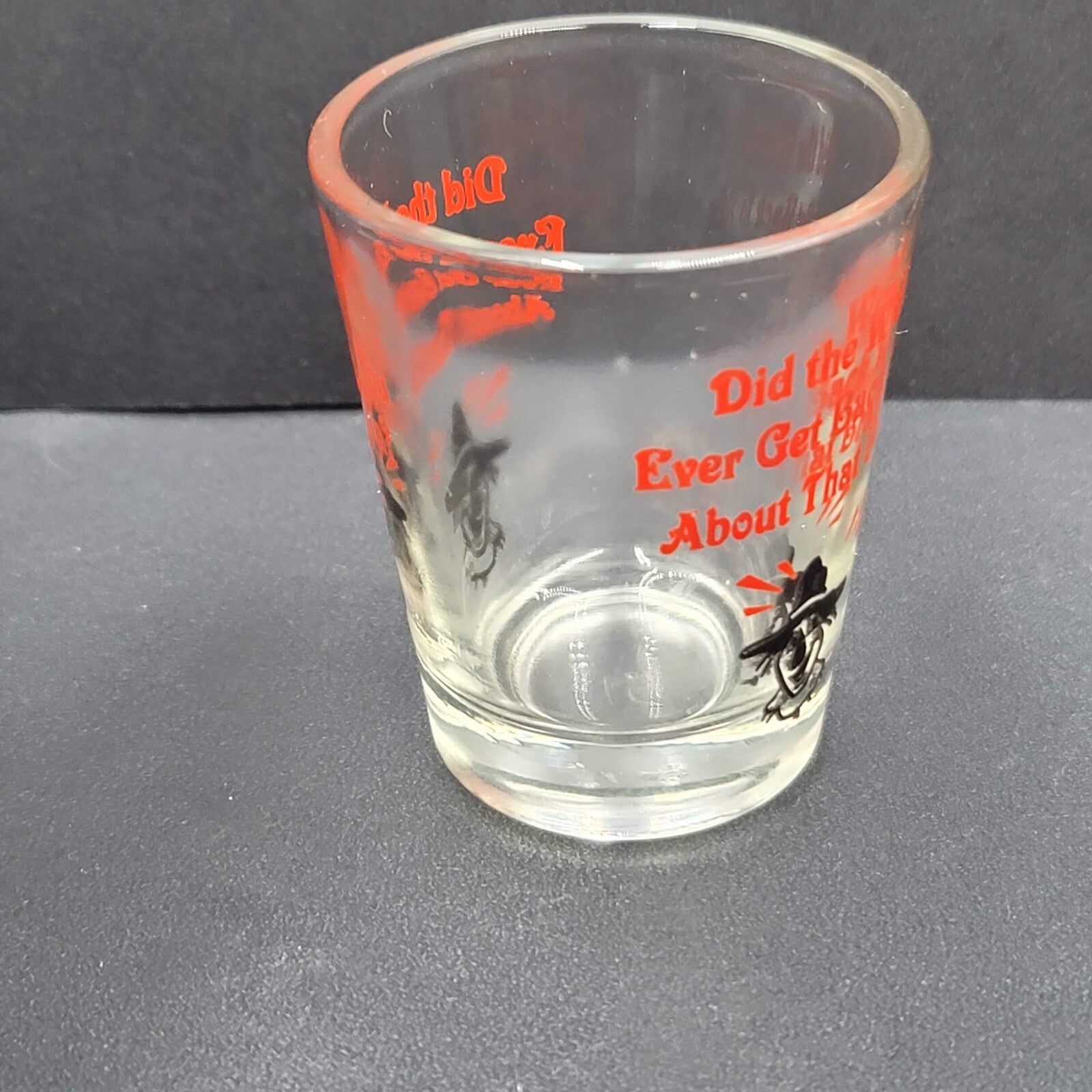 Vtg Wizard of Oz Shot Glass Did the Wizard ever get back to you about that brain