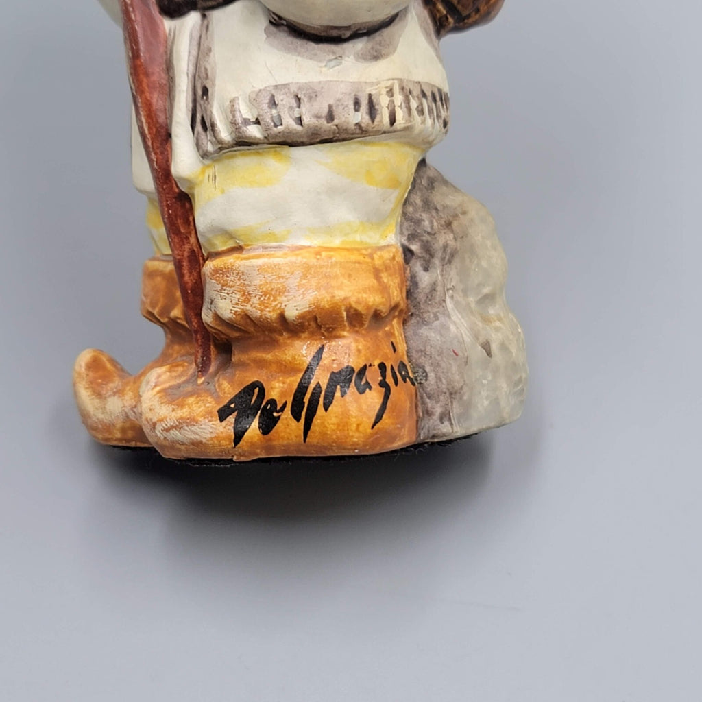 Vintage Ted Degrazia MY FIRST ARROW Ceramic Figurine 5 in Japan