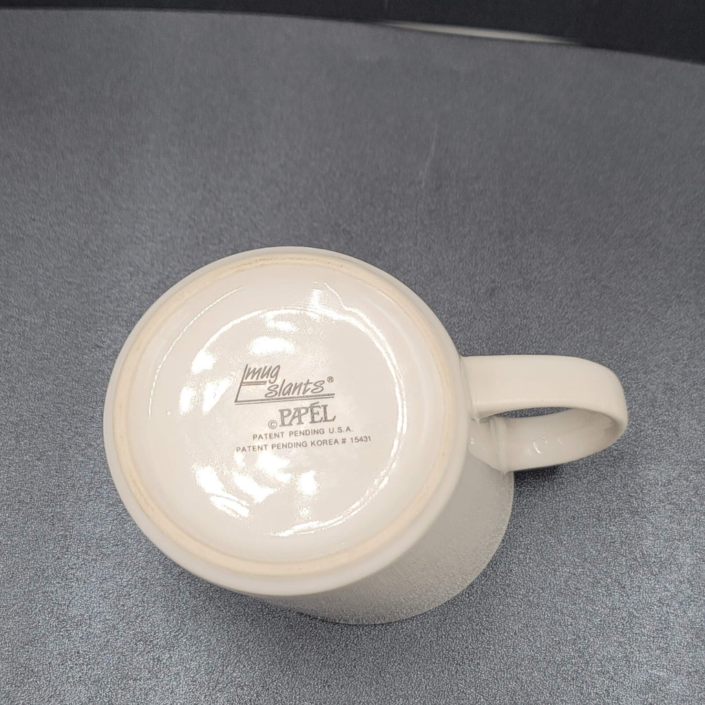Vintage Christmas Papel Coffee Mug Slants Official Holiday Hangover Mug