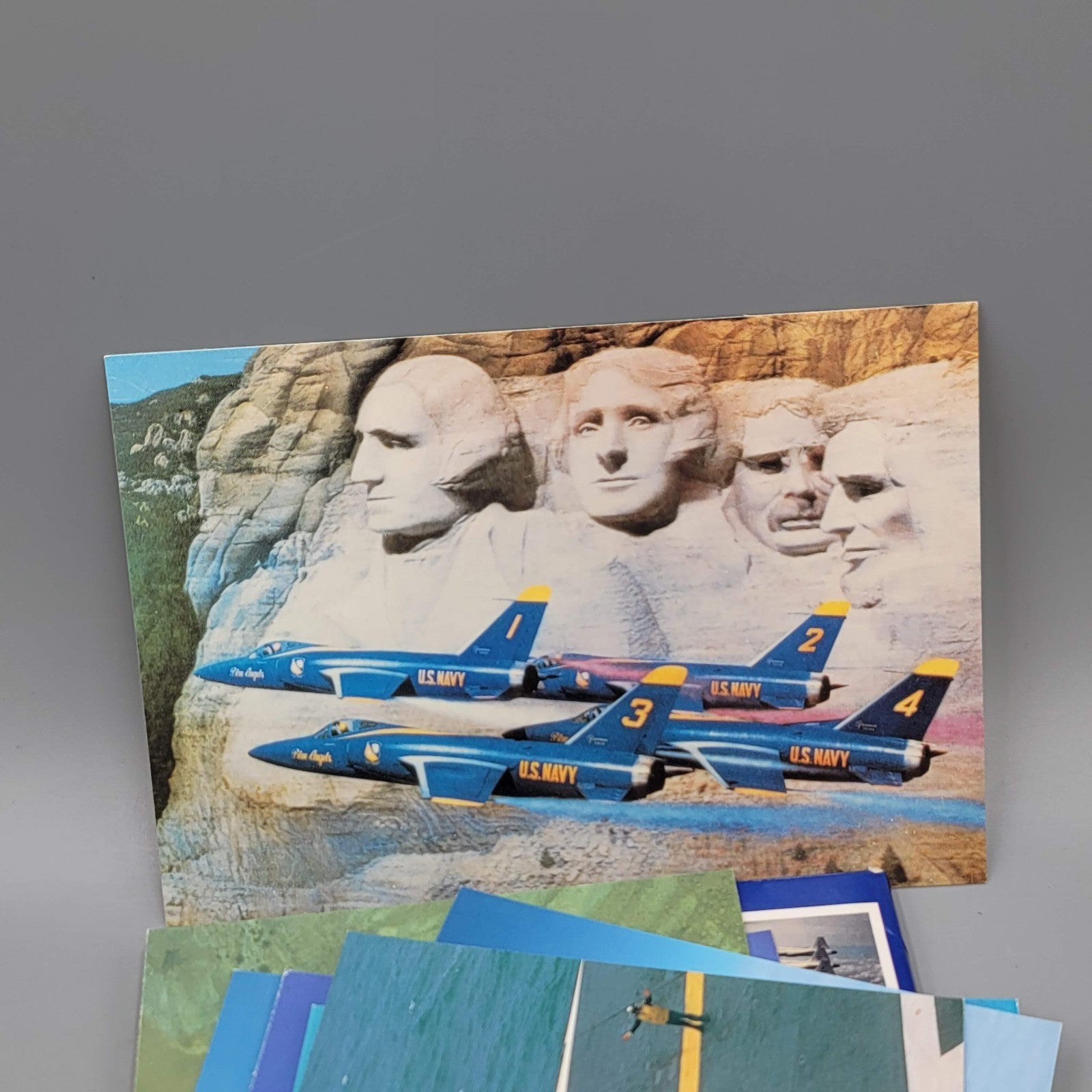 Jet Fighters National Air & Space Museum Smithsonian Set of 12 Postcards 1988