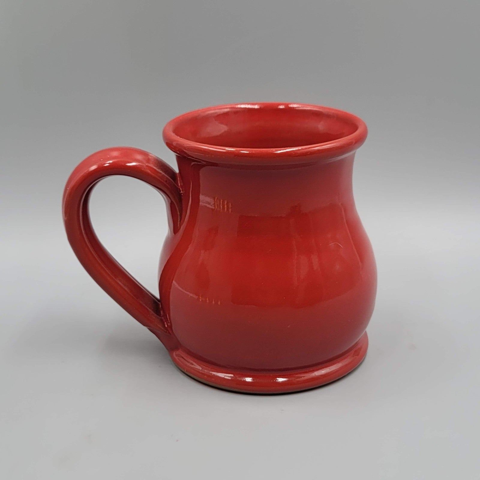Deneen Pottery Coffee Mug Red The Inn at 400 West High Charlottesville Virginia