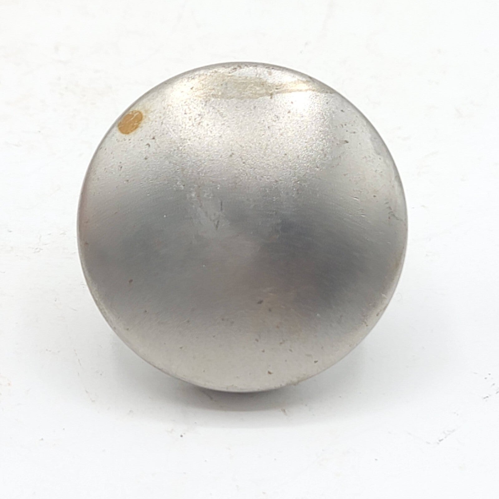 Single Vintage Art Deco Steel Door Knob Reclaimed Salvage 2.25"