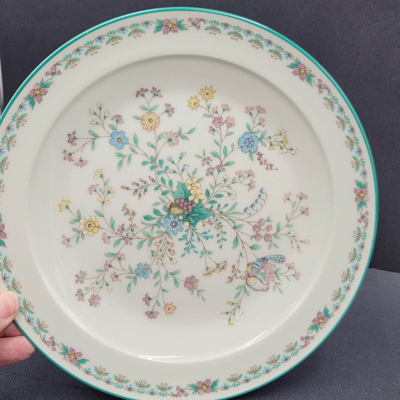 Vintage Noritake Paradise Salad Plates 8.25" Japan Lot of 2