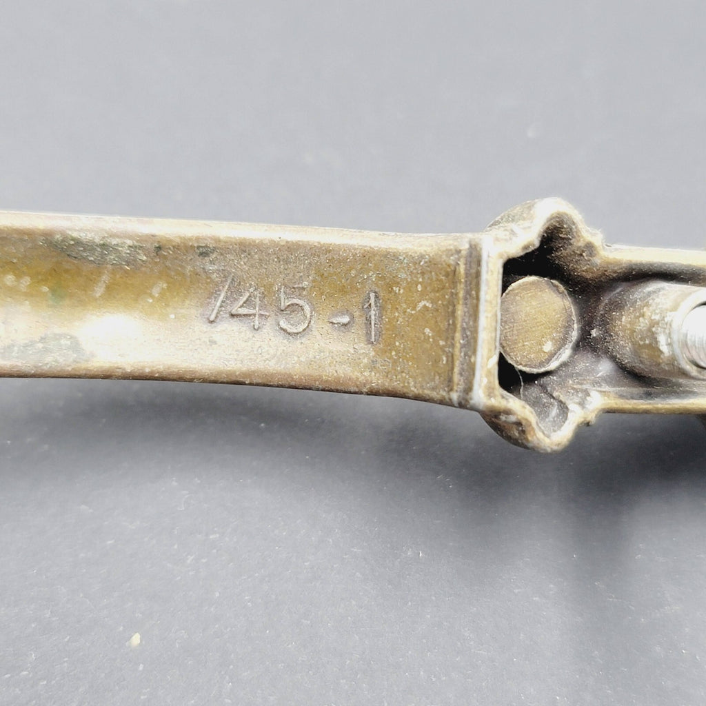 Vintage Brass Drawer Pull Salvage Hardware 3" H0172