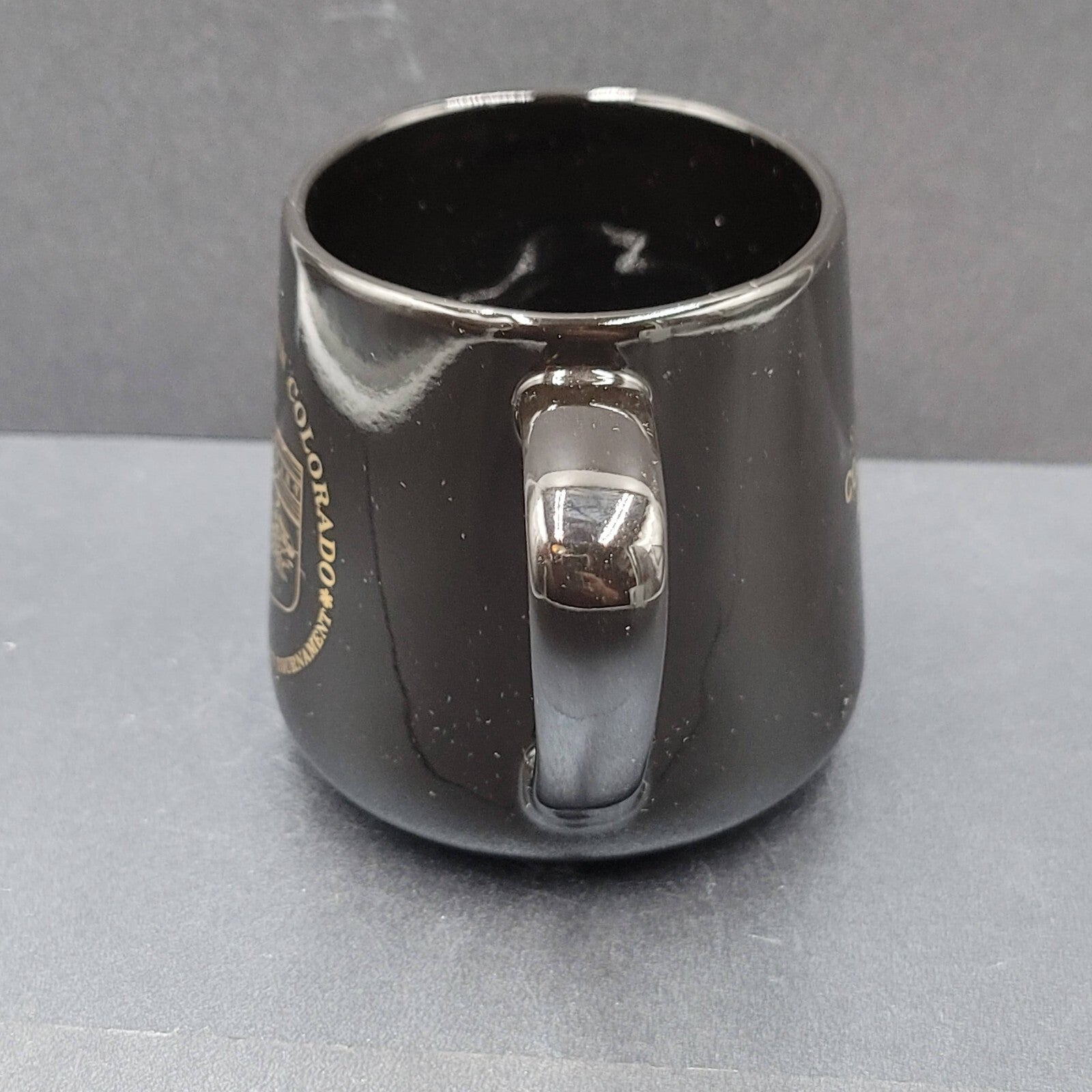 Copper Mountain Colorado Celebrity Golf Trout Tournament 1994 Black Coffee Mug