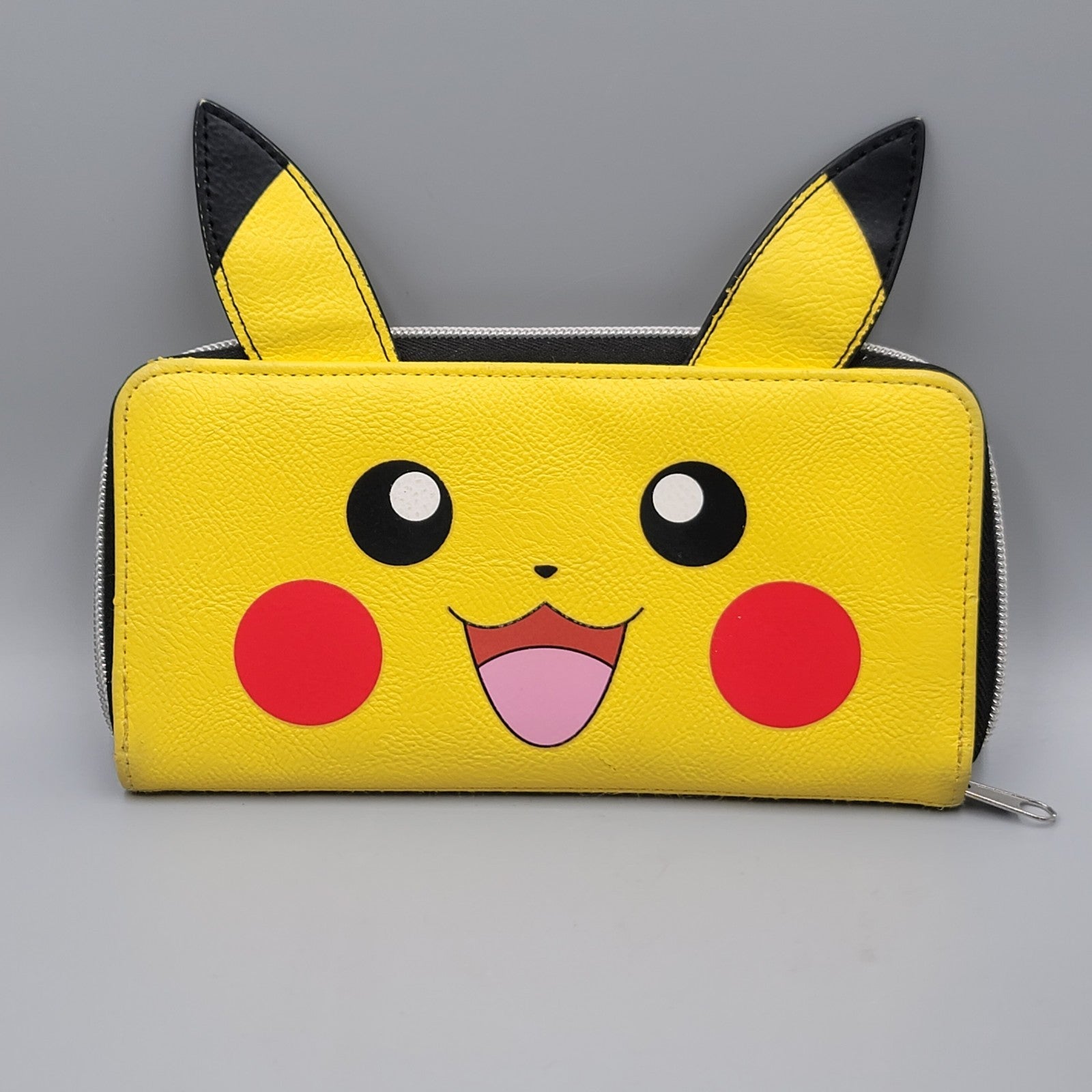 Loungefly Pikachu Zip Around Wallet Yellow Pokemon Cosplay Pre-Owned