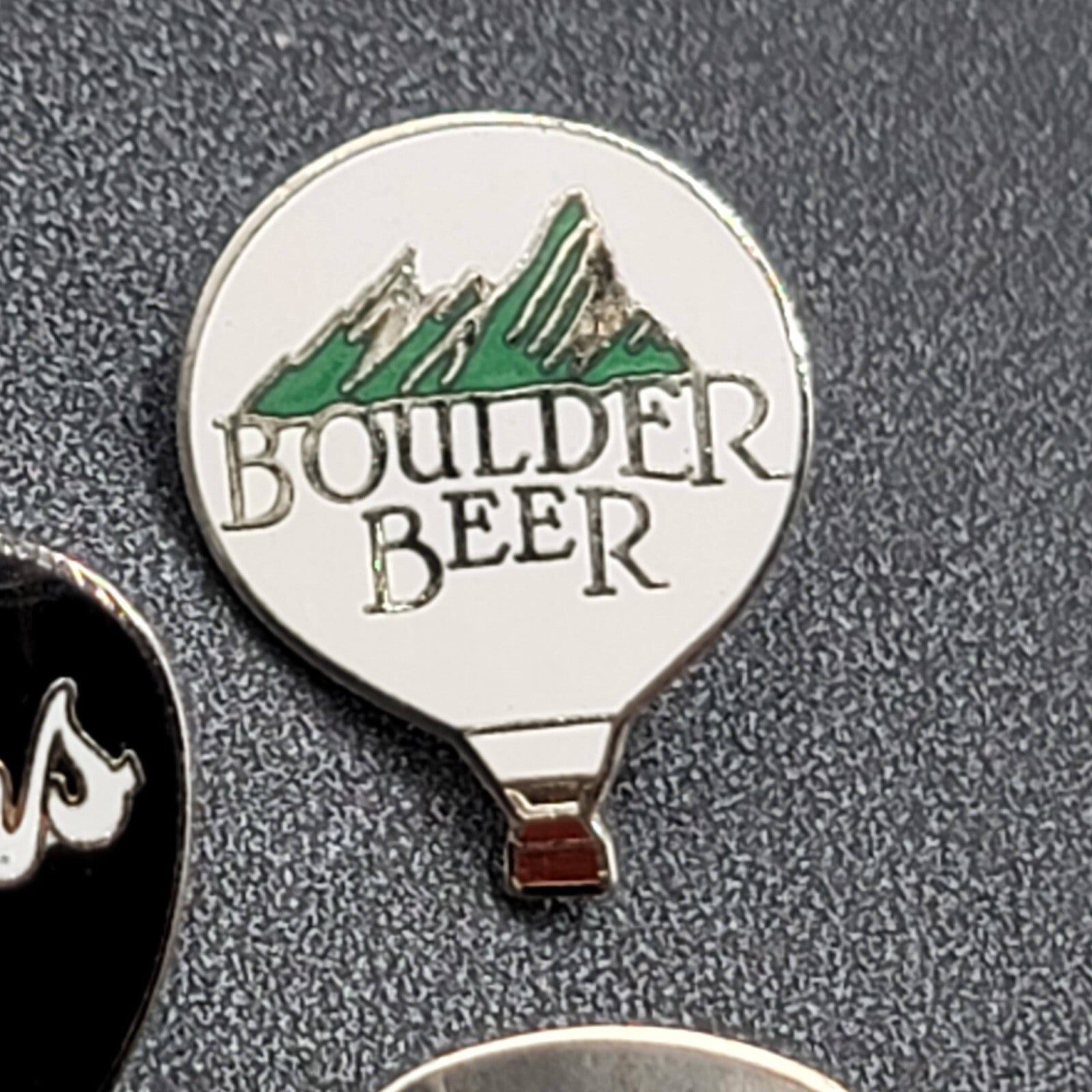 Vintage Lot of 3 Coors Light Beer Lapel Pin Hat Boulder Beer Hot Air Balloons