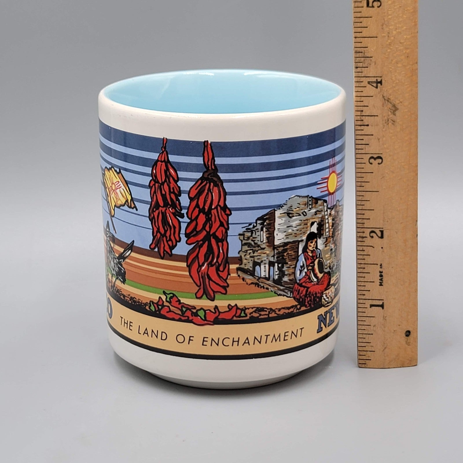 Vintage New Mexico Coffee Mug Souvenir 1986
