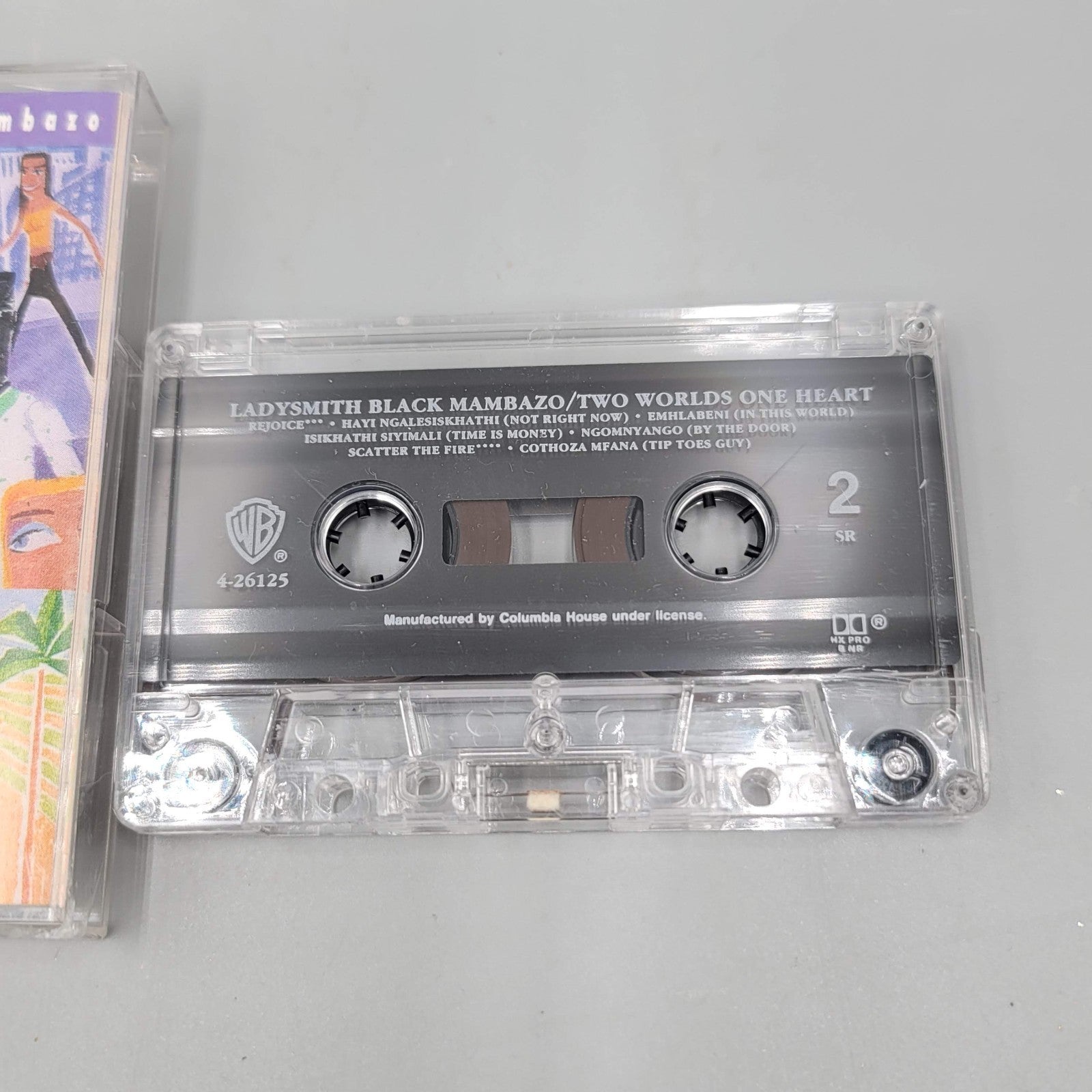 Two Worlds One Heart by Ladysmith Black Mambazo Cassette 1990 Warner