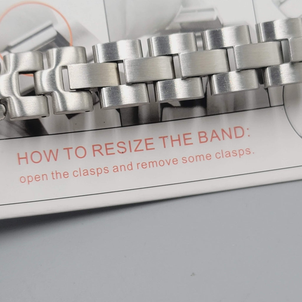 Secbolt Band for Apple Watch Bling Band Silver Sport Edition NWT