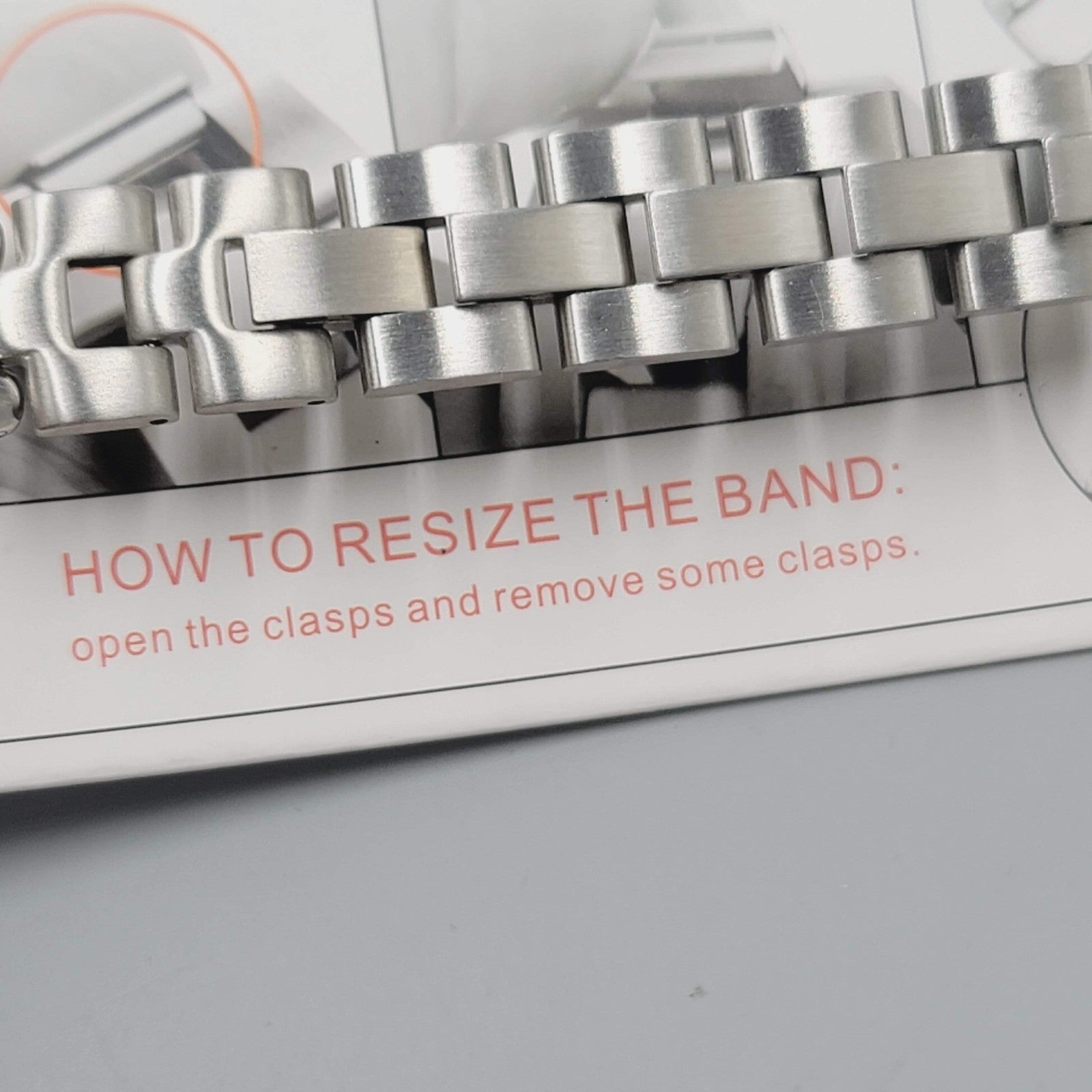 Secbolt Band for Apple Watch Bling Band Silver Sport Edition NWT