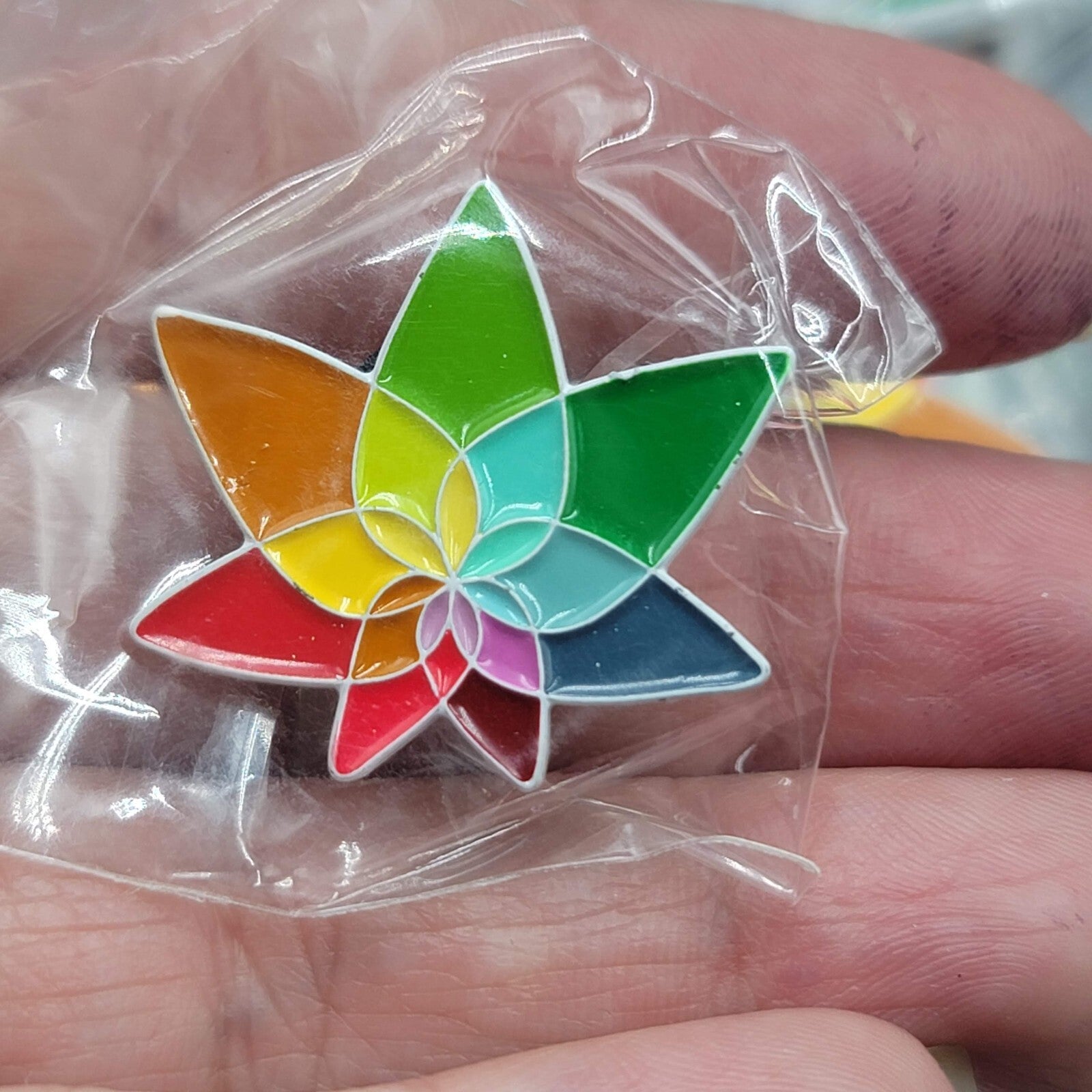 Lucid Mood Enamel Pin Lot of 50 Cannabis Colorado Logo 1 1/8"