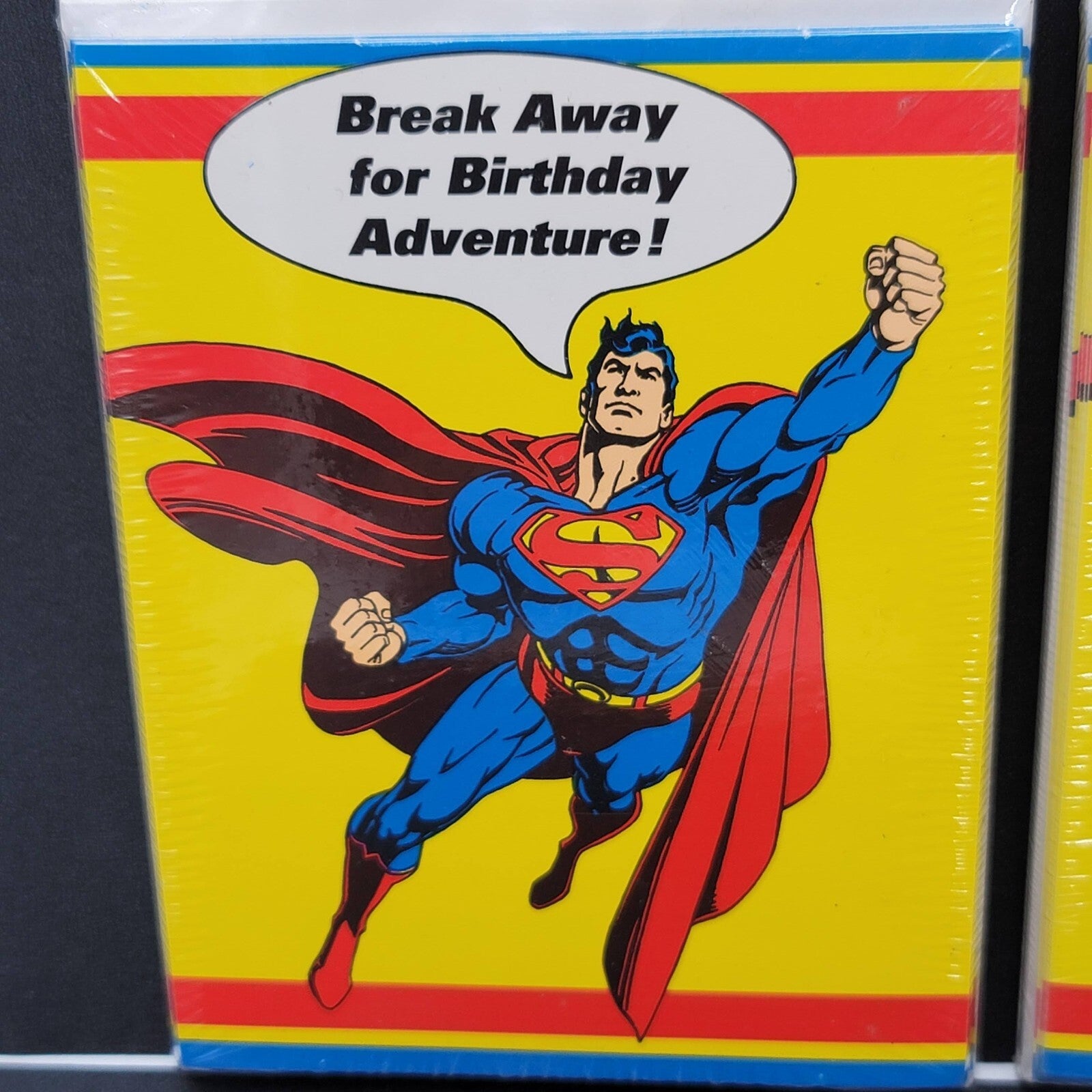 Vintage Superman American Greetings Birthday Invitations 16 NOS Sealed