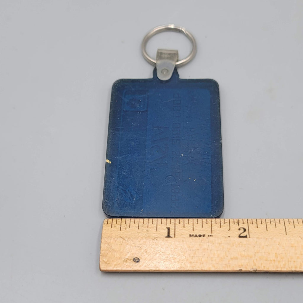 Vintage VISA Public Service Employees Credit Union Minibank Keychain Fob Promo