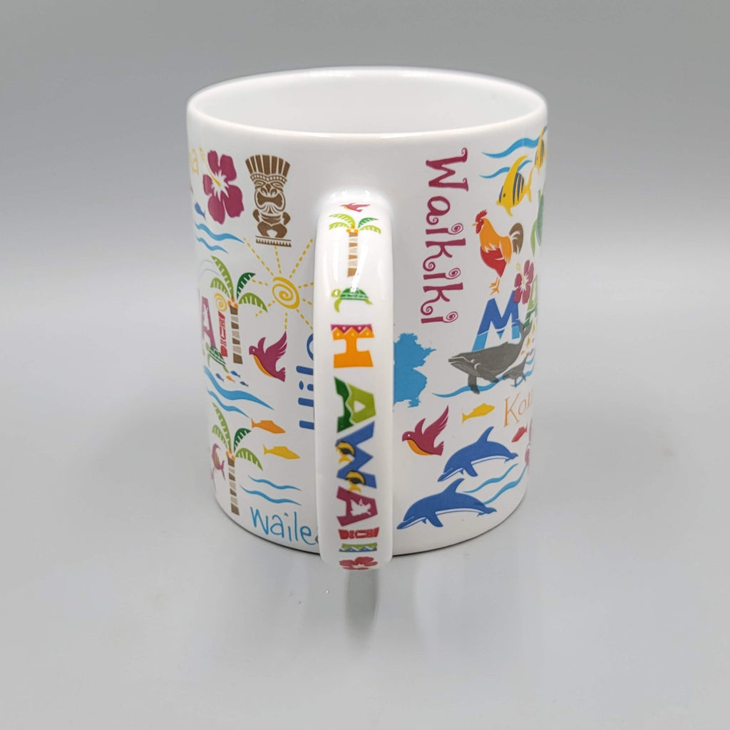 Island Heritage Coffee Mug Hawaiian Adventures Hawaii 2015 EUC