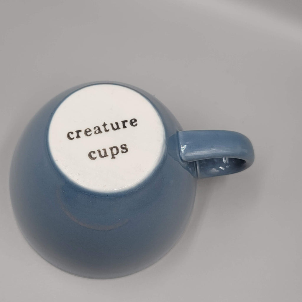 Creature Cups Featuring Lobster Ceramic Coffee Mug Cup Blue/Gray