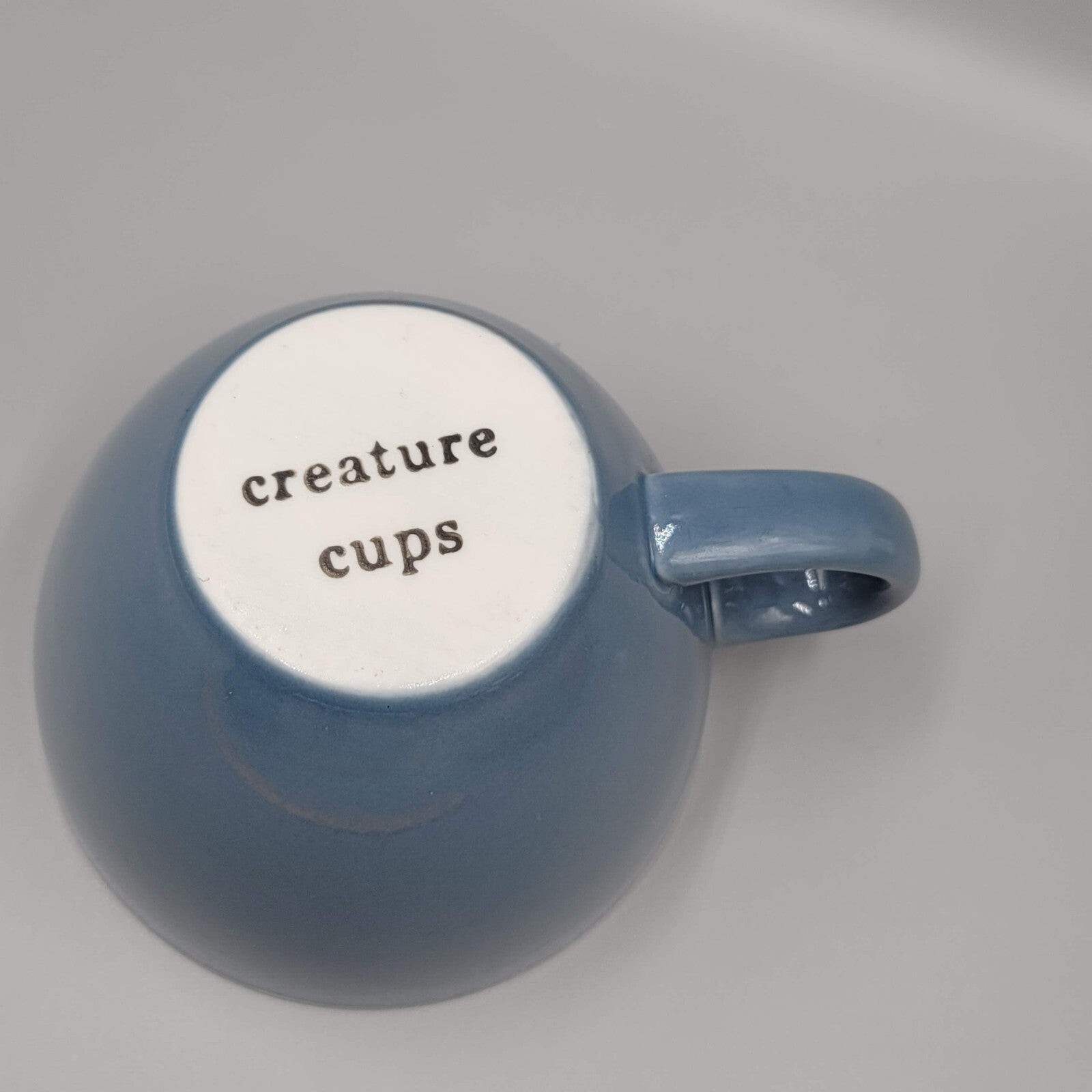 Creature Cups Featuring Lobster Ceramic Coffee Mug Cup Blue/Gray