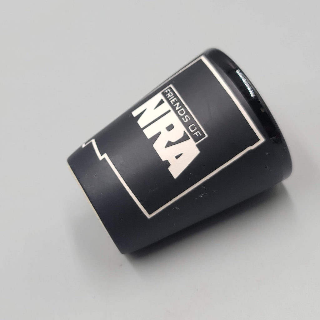 New Mexico Friends of NRA Black Red Shot Glass 2 oz