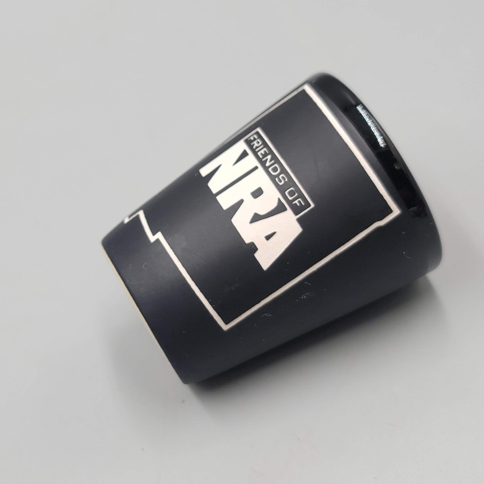 New Mexico Friends of NRA Black Red Shot Glass 2 oz