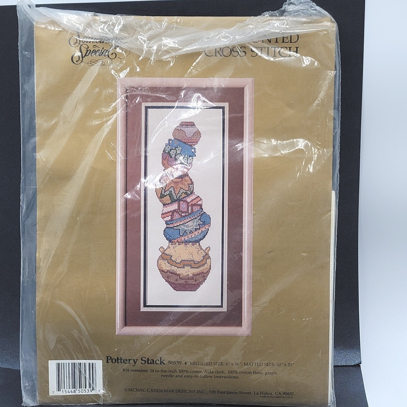 Something Special POTTERY STACK Cross Stitch Kit 50539