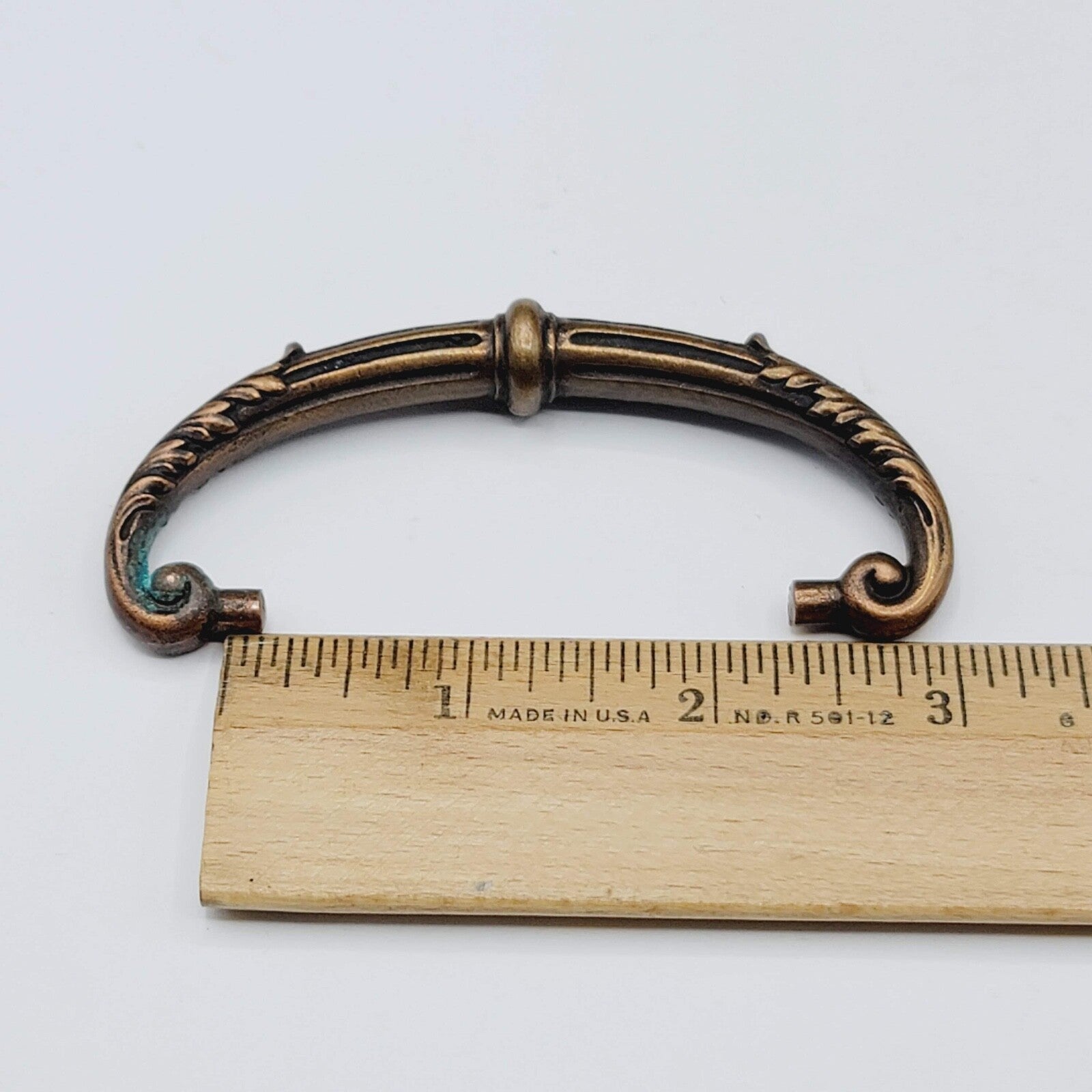 Vintage Copper Bail Pull Handle Replacement 2.5"