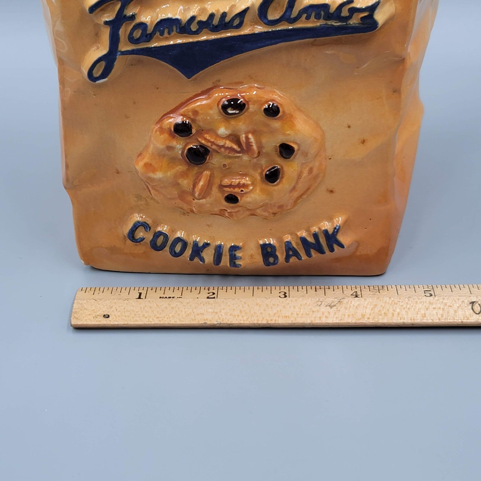 Famous Amos Cookie Bank by Treasure Craft Made in the USA
