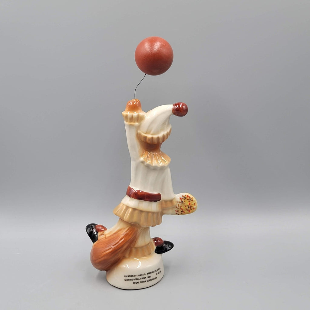 Vintage Jim Beam Regal China Clown Balloon Decanter 1980 NE Beam Club C. Miller