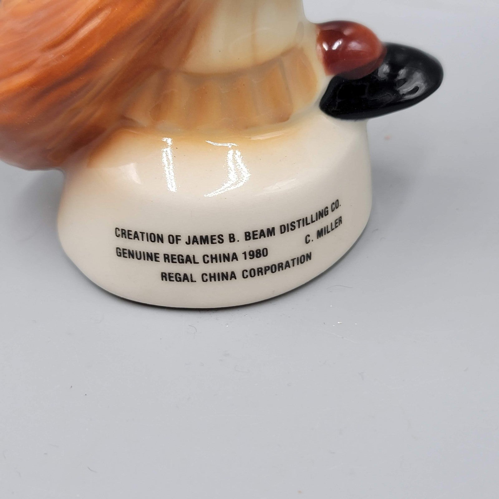 Vintage Jim Beam Regal China Clown Balloon Decanter 1980 NE Beam Club C. Miller