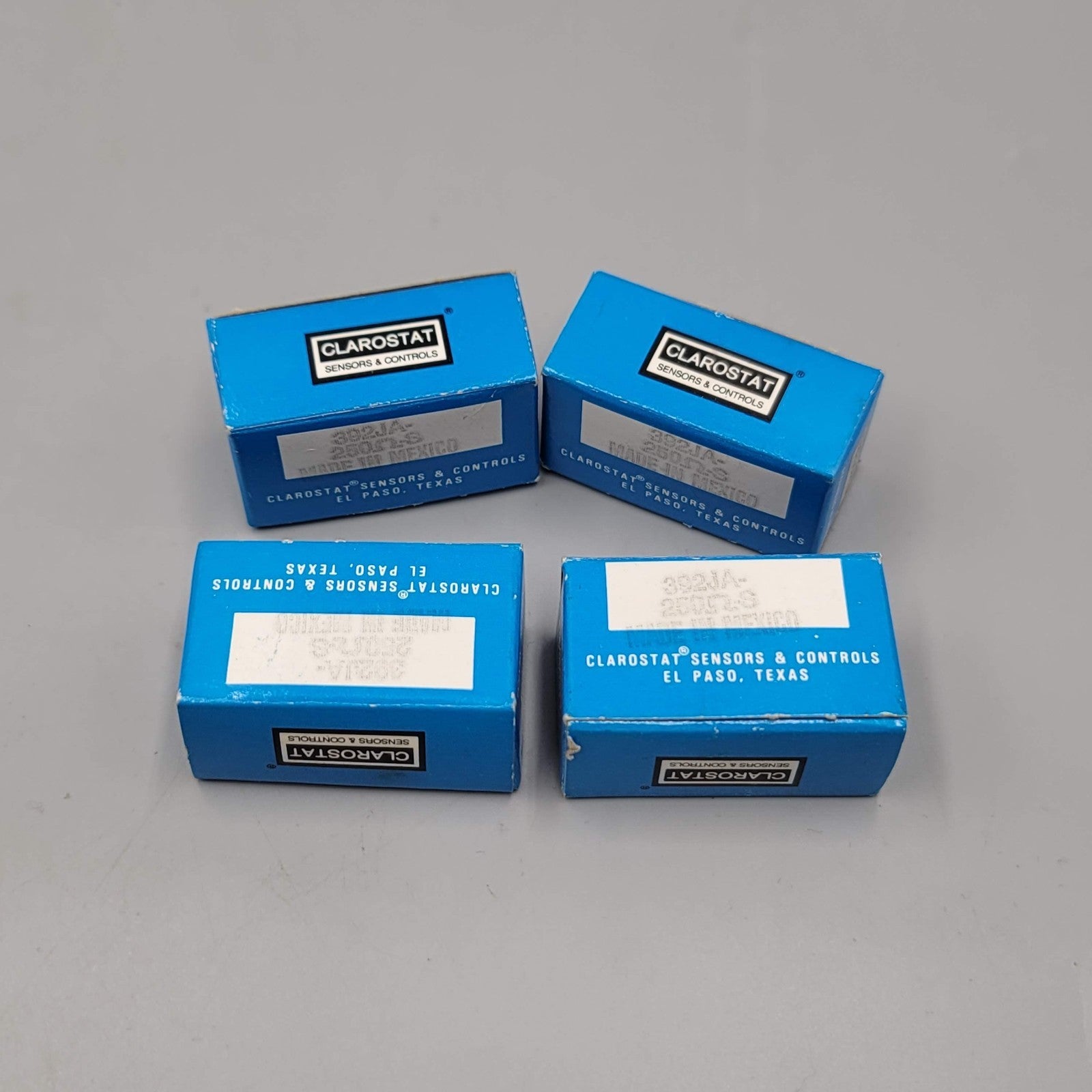 Vintage Clarostat 392JA 1 meg potentiometer Lot of 4 New Old Stock