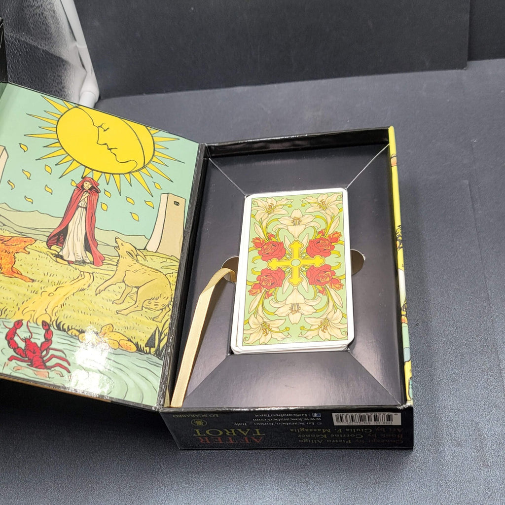 After Tarot Deck Companion Guidebook by Corrine Kenner Boxed Kit Made in Italy